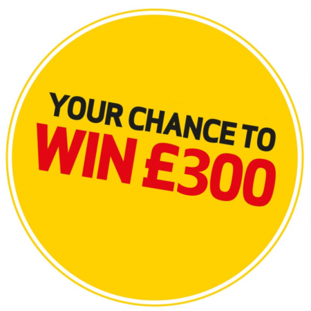 Your chance to win £300